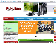 Tablet Screenshot of kukulkansystems.com